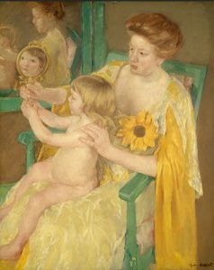 Mother and Child-1905- marry cassat- ماری کاسات